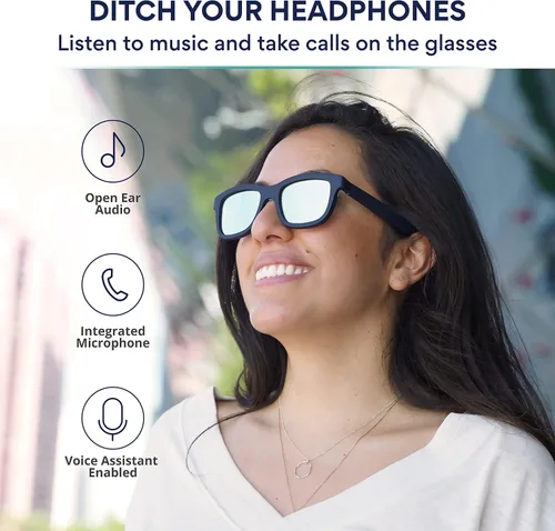 Vista 4 de Ampere Aplicación Dusk con gafas de sol inteligentes ajustables
