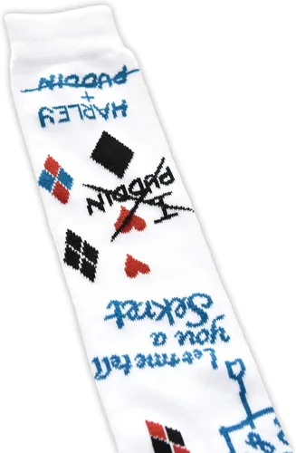 Vista 2 de Hyp Harley Quinn Cosplay Updated Tattoos JuniorsWomens Knee High Socks