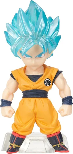 Vista 4 de Dragon Ball Super Dragon Ball Adverge SS Blue Goku, SS Rose Goku Black y Golden Freiza Mini Figura de 2.5 Pulgadas Paquete de 4