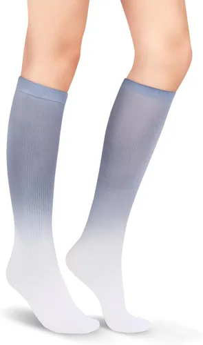 Vista 4 de Benefeet Sox Calcetines altos de poliéster para mujeres y niñas, calcetines largos de tubo unisex, suaves, acogedores, calcetines de pantorrilla