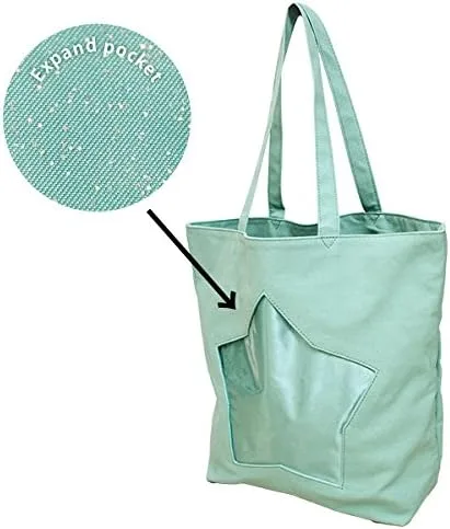 Vista 2 de Bolsa de mano grande con forma de estrella japonesa Itabag