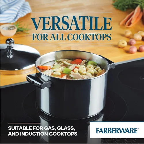 Vista 32 de Farberware Olla clásica de vapor hecha en acero inoxidable, 3 qt.