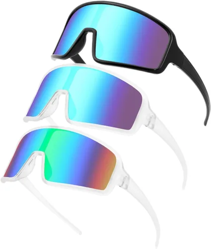 Vista 12 de Karsaer Vision - Gafas de sol deportivas para ciclismo, béisbol, softbol, unisex, para adultos, jóvenes, niños y niñas, 8-16