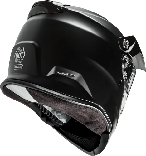 Vista 3 de Casco de aventura Gmax AT-21 Negro Mate negro