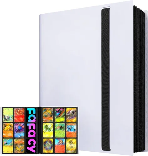 Vista 15 de Carpeta de tarjetas coleccionables de 9 bolsillos, 360 tarjetas Negro