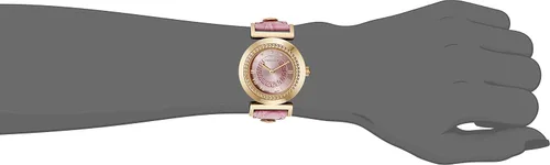 Vista 2 de Versace p5q80d111S111vanidad de la mujer reloj de cuarzo rosa de la visualización analógico