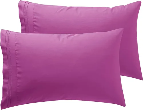 Vista 11 de Nestl - Juego de 2 fundas de almohada de microfibra azul playa tamaño Queen, 20 x 30 pulgadas