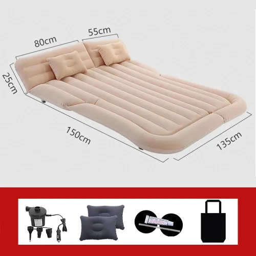 Vista 7 de Car Inflatable Mattress for Smart 1990-2015 2016 2017 2018 2019 2020 2021 2022 2023 Rear Trunk Air Cushion Camping Travel Folding Self Inflating