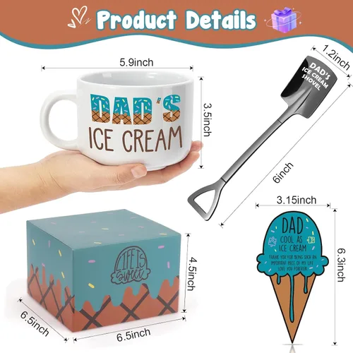 Vista 4 de YEUYUQIU Regalos de Navidad para Papá de Hija Hijo Esposa - Regalos Ideales de Navidad Día del Padre Cumpleaños para Papá Padre Suegro Nuevos Papás