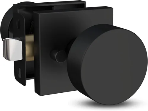 Vista 19 de Mega Handles - Cerradura de cerrojo SUANA I Cerradura de entrada - Cerradura de cerrojo cuadrada de alta resistencia para puertas zurdas o diestras