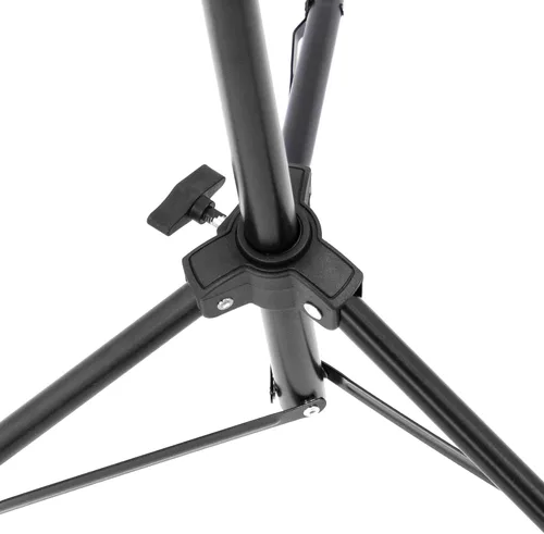 Vista 7 de Gearlux Soporte de partituras fundido a presión ligero y ventilado con ajuste de altura de hasta 71 pulgadas y revestimiento antioxidante de triple