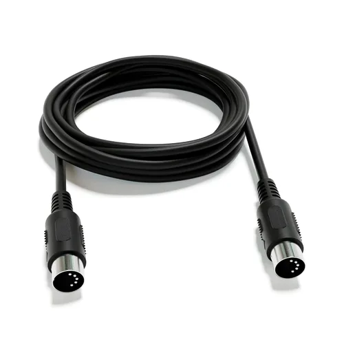 Vista 12 de Cable de audio de extensión MIDI - DIN de 5 pines - macho a macho/hembra [macho a hembra 100 cm - 39,37"]