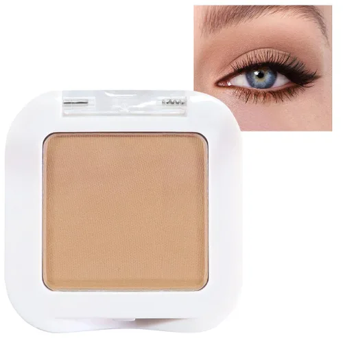 Vista 16 de evpct Paleta de sombra de ojos con purpurina dorada champán, color nude dorado rosa brillante crema brillante paleta de sombra de ojos iluminadora