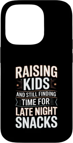 Vista 17 de Raising Kids and Still Finding Time for Late Night Snacks Case for iPhone 17