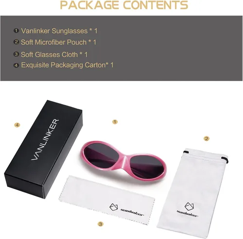 Vista 6 de VANLINKER Gafas de sol envolventes de ojo de gato delgadas para mujeres y hombres, modernas y ovaladas, pequeñas sombras futuristas de moda VL9705