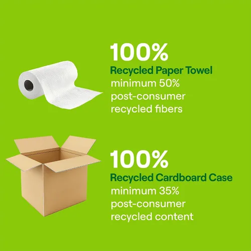 Vista 6 de Seventh Generation Toallas de papel, 100% papel reciclado, 2 capas, 1 rollo (el embalaje puede variar)