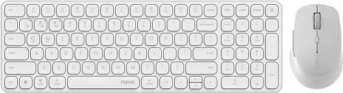 Vista 17 de Rapoo 9010M Combo de teclado y mouse multidispositivo, juego de teclado y mouse inalámbrico 2.4GHz/Bluetooth 5.0/4.0 para Windows/Mac/Linux/Chrome