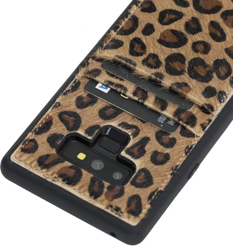 Vista 56 de Venito Capri - Funda de piel tipo cartera compatible con Samsung Galaxy Note 9 (6.4 pulgadas), extra segura, con bloqueo RFID y cubierta trasera
