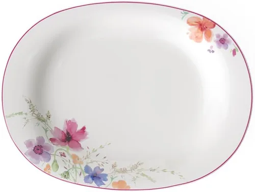 Vista 6 de Villeroy & Boch Mariefleur - Plato de ensalada básico: 8.25 pulgadas, porcelana premium, blanco/multicolor