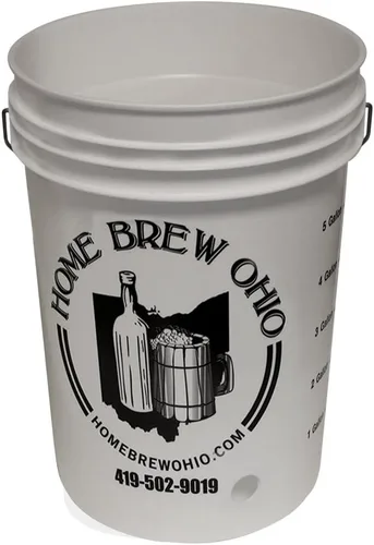 Vista 2 de Home Brew Ohio Kit de fermentación de plástico