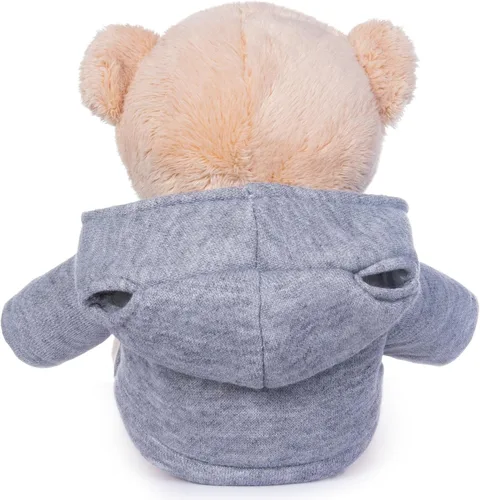 Vista 2 de My OLi Oso de peluche Get Well Soon de 7 pulgadas, animal de peluche con capucha, oso suave de recuperación rápida, felpa cómoda para visitas al