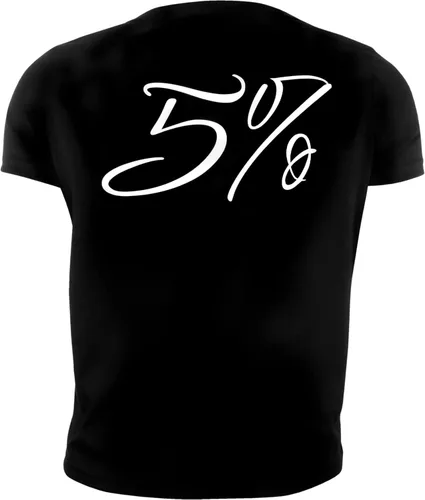 Vista 2 de 5% Nutrition Rich Piana Love It Kill It - Camiseta corta para mujer, color negro
