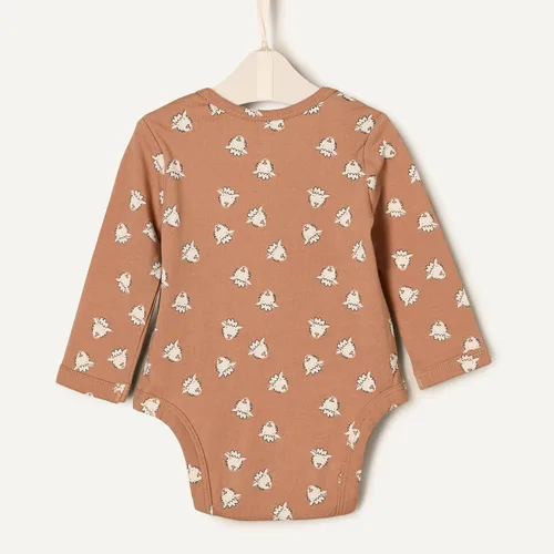 Vista 5 de Tienda Essentials x Sofia Grainge - Body unisex de manga larga con cuello redondo, 3