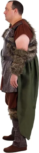 Vista 8 de Men's Plus Size Viking Costume, Men's Nordic Viking Prince Halloween Outfit, Renaissance Fest Warrior