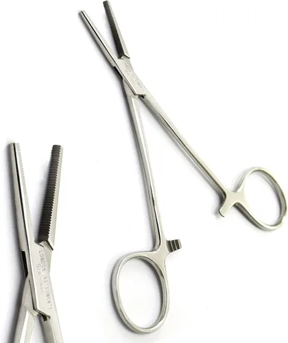 Vista 22 de MEDSPO Pinzas Profesionales Portaagujas Quirúrgico Dental Médico Ortopédico con Bloqueo Sutura Veterinaria Restaurativa Instrumentos