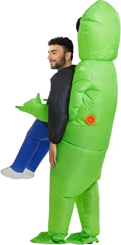 Vista 4 de TOLOCO Inflatable Costume Adult, Inflatable Alien Costume, Inflatable Halloween Costumes for Teenager Adult