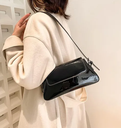 Vista 3 de Bolso de noche para mujer, Y2k, plateado, bolso hobo, bolso de mano, bolso de mano, bolso de mano, bolso de fiesta, bolso de mano, bolsos cruzados