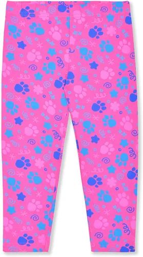 Vista 4 de Nickelodeon Blue's Clues - Conjunto de camisa y leggings de manga larga para niña, color rosablanco