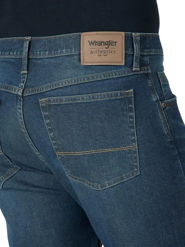 Vista 5 de Wrangler Authentics Jeans elásticos de ajuste atlético para hombre