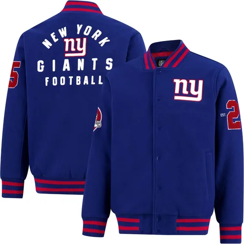 Vista 37 de Ultra Game Men's NFL Official Classic Varsity Coaches Jacket Coat