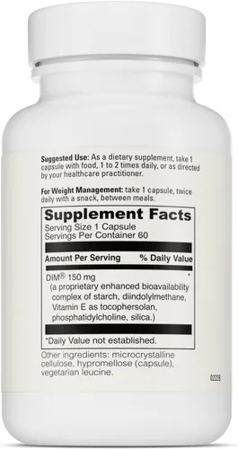 Vista 2 de DAVINCI Labs DIMPro 150 mg, 60 cápsulas (60 porciones)