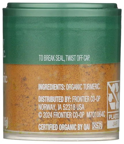 Vista 6 de Simply Organic, Cúrcuma Mini Molida, 0.53 oz