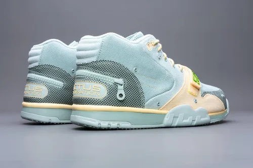 Vista 5 de Nike Mens Air Trainer 1 SP DR7515 001 Travis Scott - Grey Haze