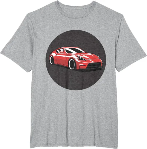 Vista 31 de 370z Car Retro Design Sport Camiseta, Blanco