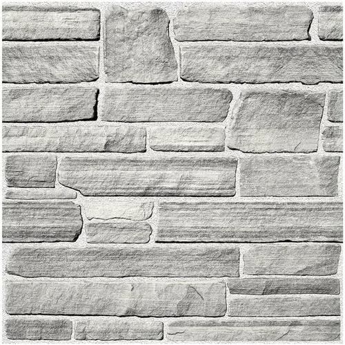 Vista 11 de Commomy Adhesivo de pared 3D de piedra sintética para despegar y pegar, 10 PIEDRA-RP