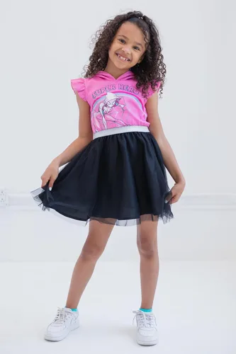 Vista 2 de Marvel Spider-Man Spider-Gwen Ghost Spider - Vestido de tul de malla para niñas pequeñas y grandes