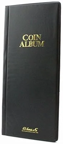 Vista 3 de Harris - Álbum de libros de libros de 80 bolsillos para soportes de 2 x 2