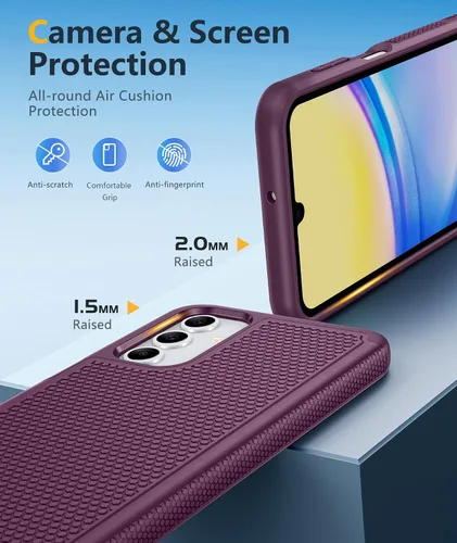 Vista 924 de FNTCASE Funda para iPhone 17 Pro: Fundas delgadas translúcidas de color azul claro compatibles con MagSafe, protección completa de la cámara