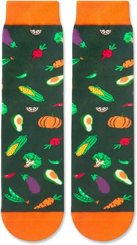 Vista 5 de HAPPYPOP Divertidas ideas de regalos veganos, regalos veganos para mujeres, regalos para veganos, regalos vegetarianos, calcetines veganos