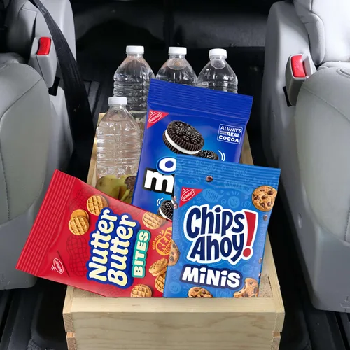 Vista 9 de Mini galletas OREO, mini galletas CHIPS AHOY!, Nutter Butter Bites y RITZ Bits galletas de queso, paquete surtido, 15 bolsas grandes