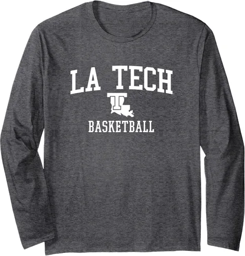 Vista 3 de Louisiana Tech Bulldogs Basketball Long Sleeve T-Shirt