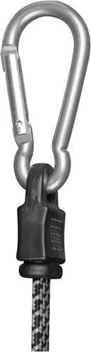 Vista 5 de Performance Tool W1456 - Bungee plano de 48 pulgadas con mosquetón, resistente, cierre y amarre de carga de forma segura, ideal para camiones