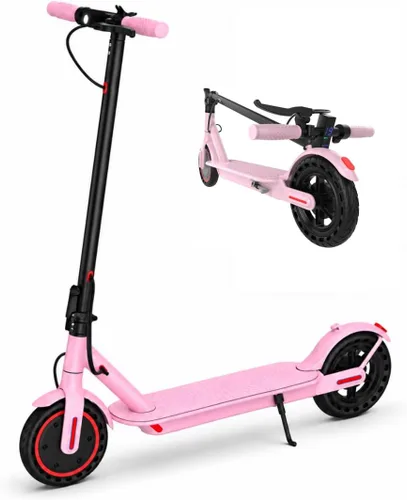 Vista 12 de 350W Electric Scooter for Adults & Teens - 19MPH & 15/22Mile Range Rojo