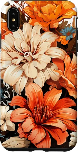 Vista 11 de Funda para iPhone 11 Pro Max Vintage Autumn Flower Fall Pumpkin Girl Women Fall