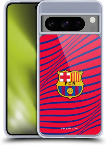 Vista 11 de Head Case Designs Funda de gel con licencia oficial del FC Barcelona Barca Crest Graphics [protección de grado militar] compatible con Google Pixel