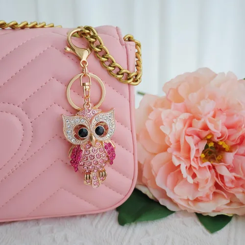 Vista 6 de Llaveros para mujer, lindos llaveros para mujer, llavero divertido para su hermana o niña, regalo de cumpleaños para mujer, llavero para billetera